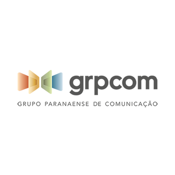 Logomarca GRPCOM Grupo Paranaense de Comunicação